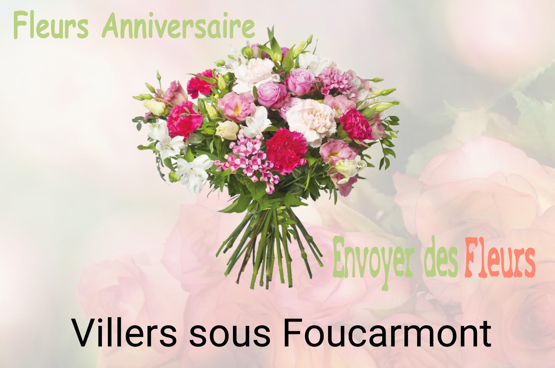 Bouquet de fleurs d’anniversaire livré à Villers-sous-Foucarmont